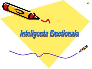 inteligență emoțională